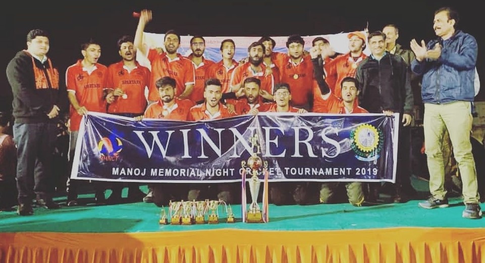 SVNIT MMNCT 2019 Men Champions - Spartans (B.Tech. IV)